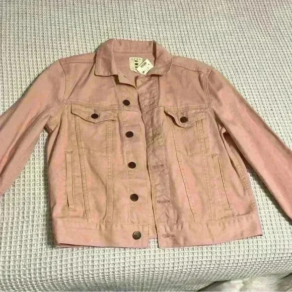 Aeropostale Jackets & Blazers - AERO ONE Pink Jean Jacket